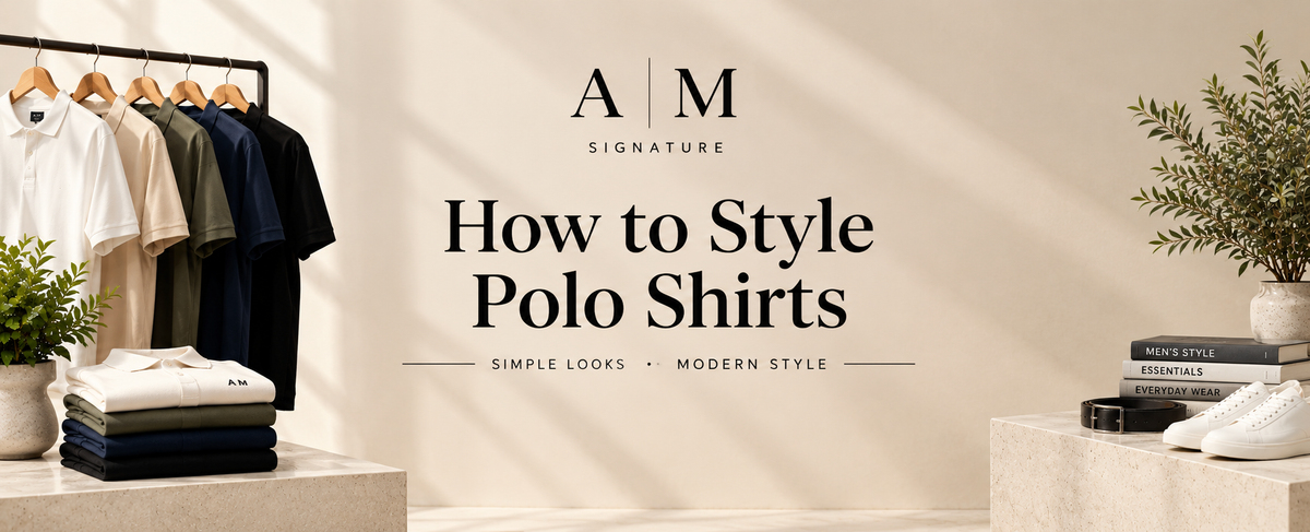 How to Style Polo Shirts With Jeans, Chinos, and Trousers