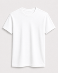 AM SIGNATURE ESSENTIAL COTTON T-SHIRT - WHITE