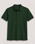 AM SIGNATURE BASIC POLO SHIRT - MIDNIGHT GREEN