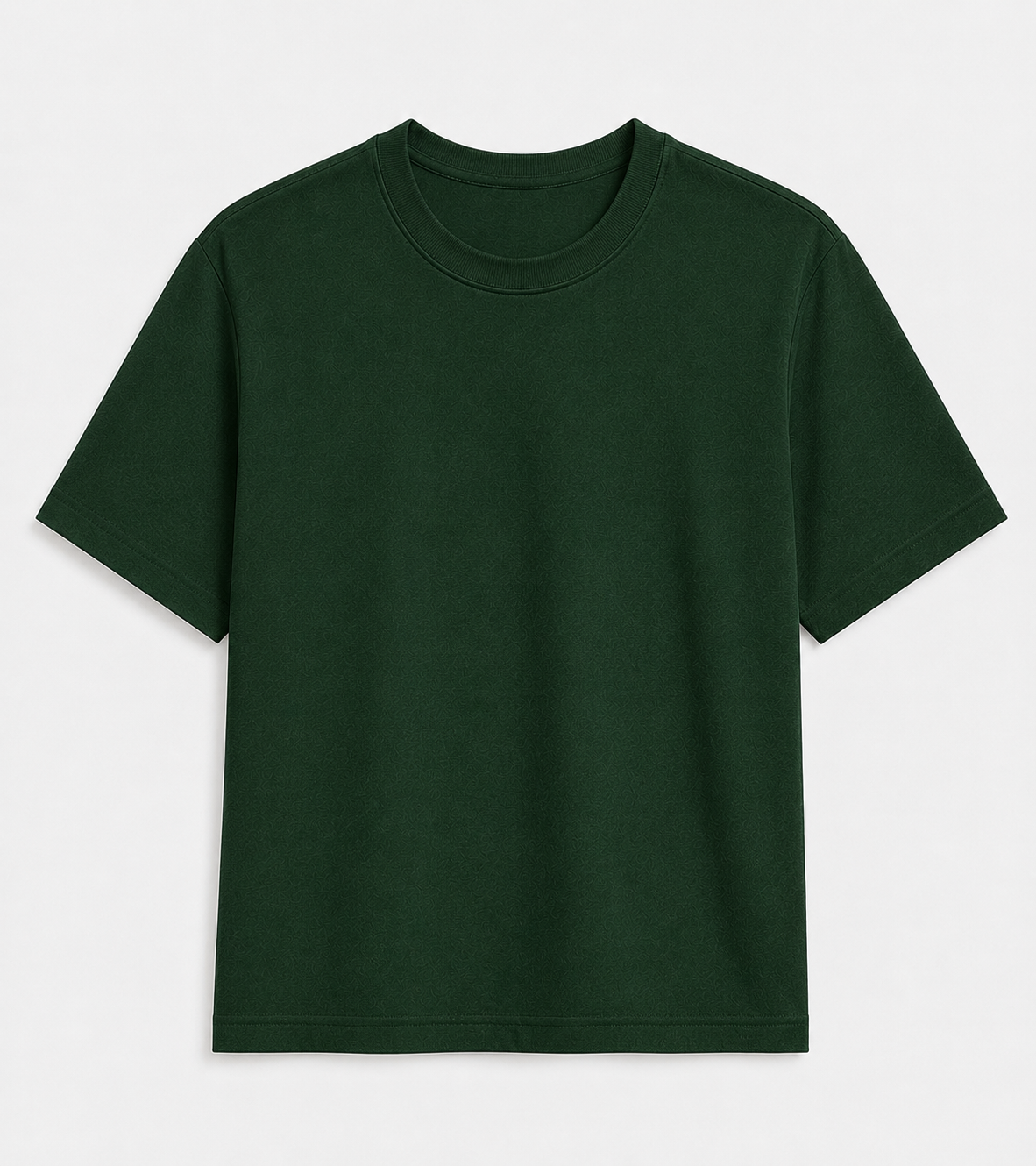 AM SIGNATURE OVERSIZED COTTON T-SHIRT - GREEN