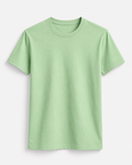 AM SIGNATURE ESSENTIAL COTTON T-SHIRT - LIGHT GREEN