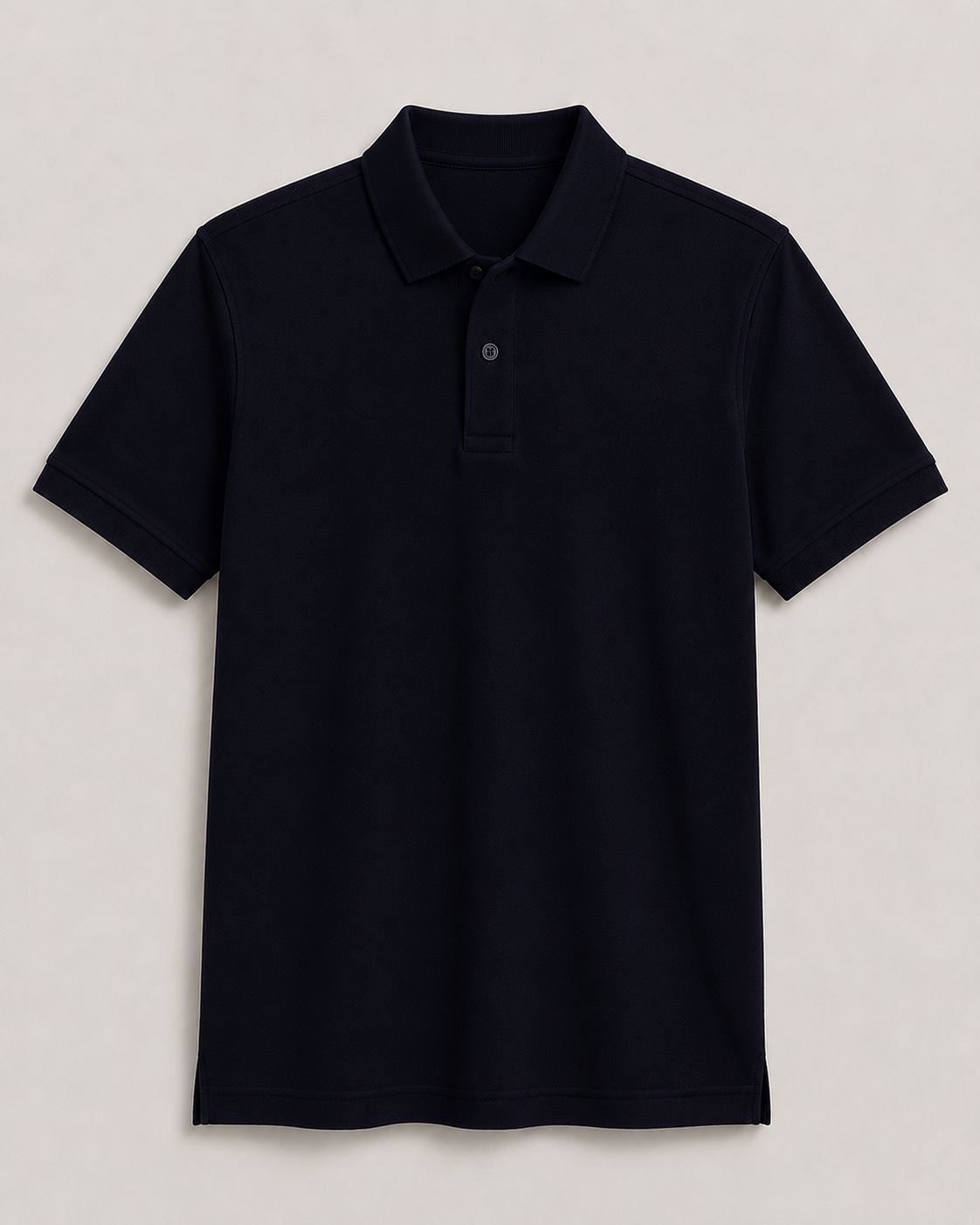 AM SIGNATURE BASIC POLO SHIRT - NAVY