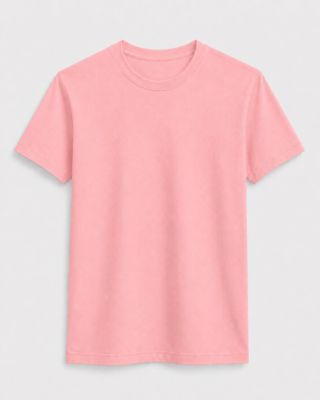 AM SIGNATURE ESSENTIAL COTTON T-SHIRT - LIGHT PINK