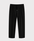 AM SIGNATURE PREMIUM RELAXED-FIT TROUSER - BLACK
