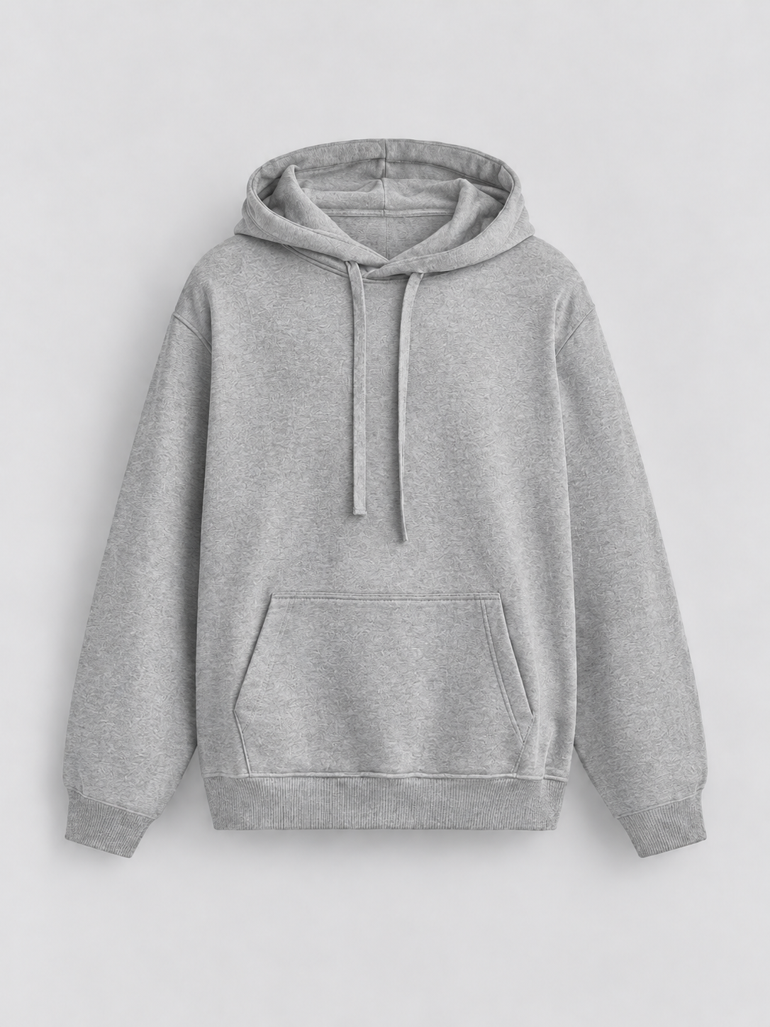 Basic Hoodie - Heather Grey