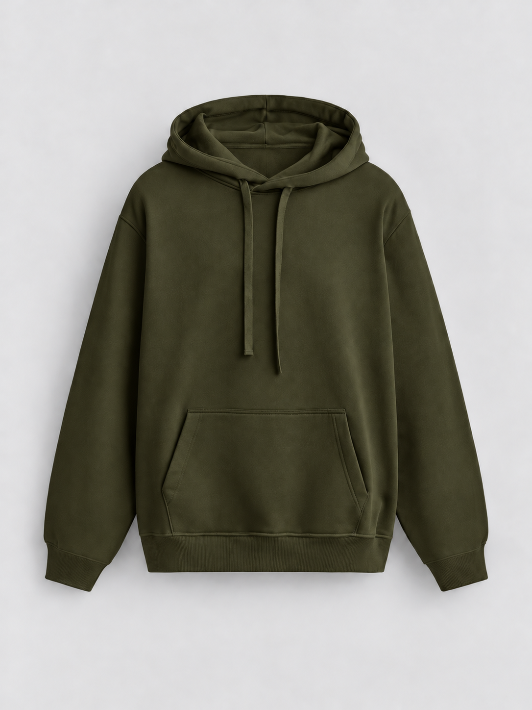Basic Hoodie - Olive Green